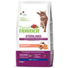 Busta di crocchette per gatti sterilizzati al salmone e mirtillo rosso Trainer da 1,5 kg