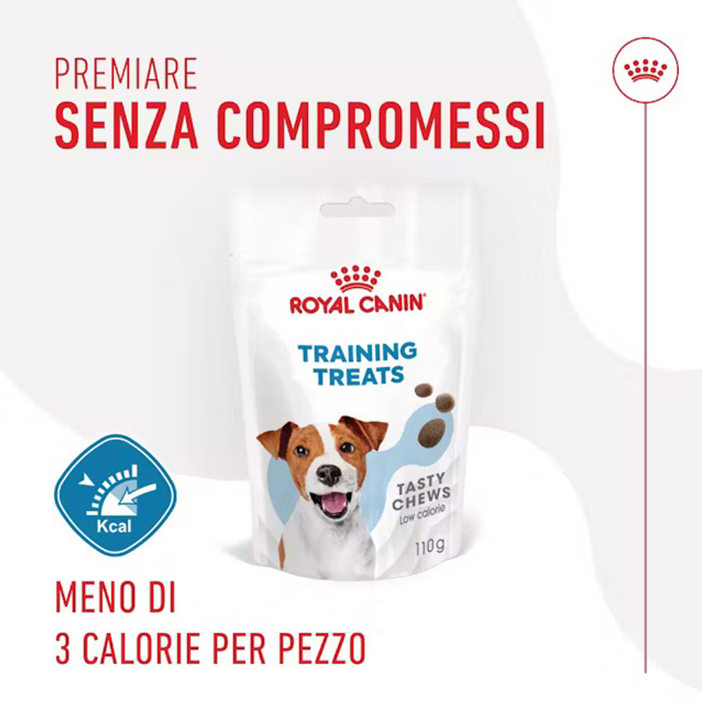 Royal Canin Training Treats 110g | Snack Addestramento Basso Contenuto Calorico
