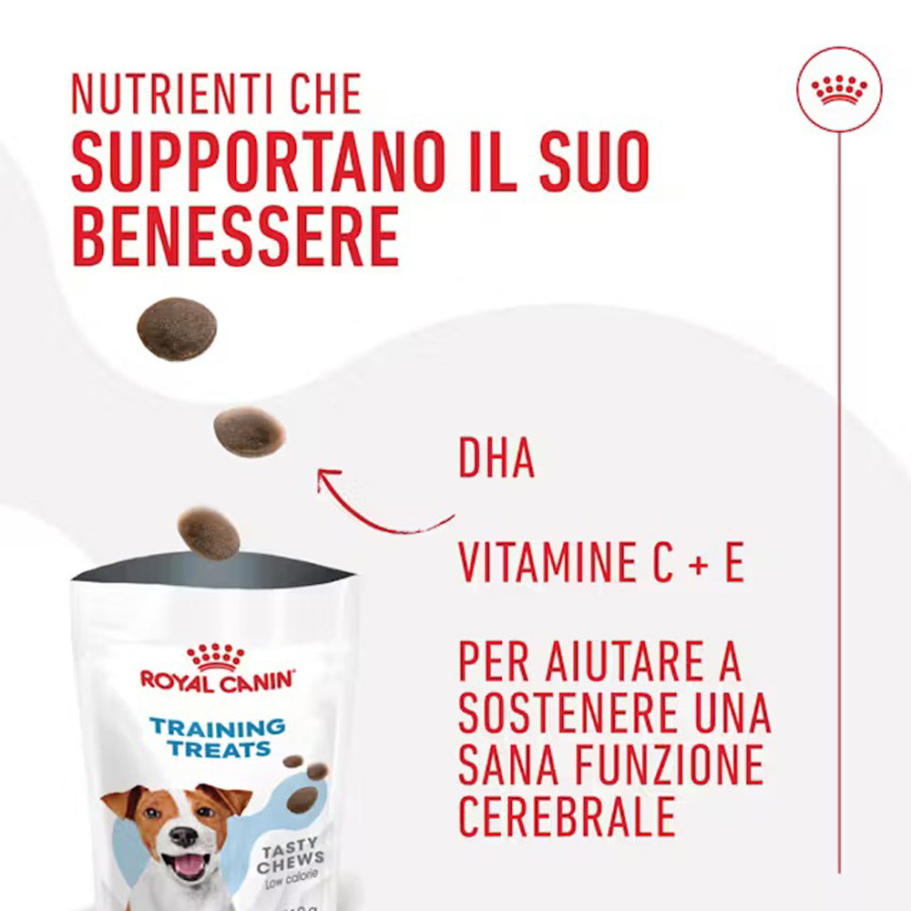 Royal Canin Training Treats 110g | Snack Addestramento Basso Contenuto Calorico