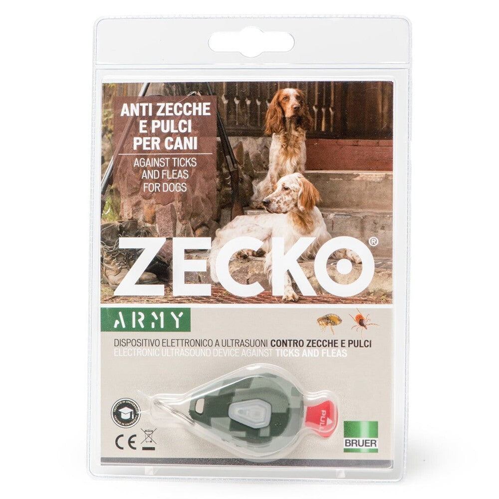 Repellente ad ultrasuoni per cani e gatti per allontanare pulci e zecche Ueber Zecko