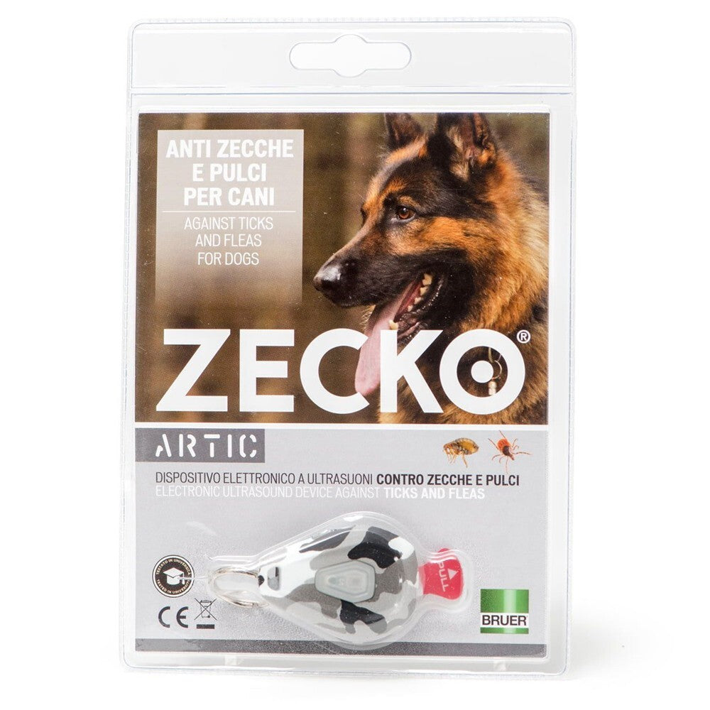 Repellente ad ultrasuoni per cani e gatti per allontanare pulci e zecche Ueber Zecko