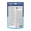 Confezione da 5 bustine da 14g cad. di snack liquidi per gatti al tonno e merluzzo marca Woolf