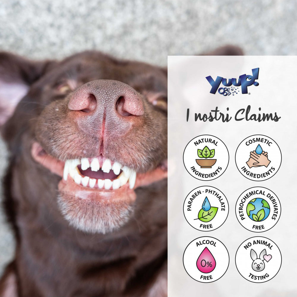 Bottiglia di dentifricio spray per cani e gatti marca Yuup da 100 ml