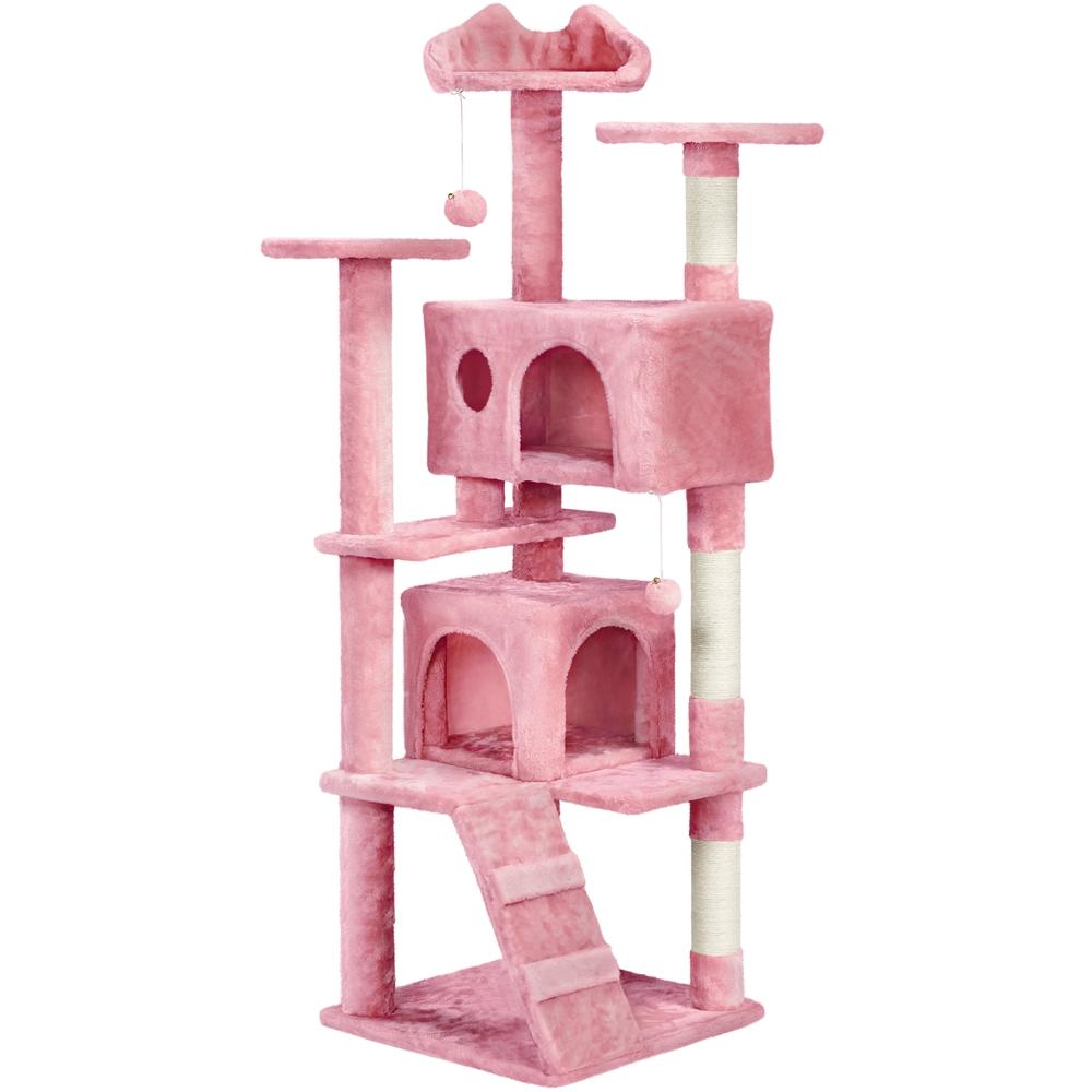 Albero Tiragraffi Multilivello con Cuscini, Cucce e Giochi | S / M / L - Partenopet