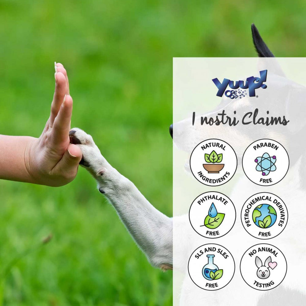 Vasetto di balsamo protettivo per polpastrelli naso e gomiti di cani e gatti Yuup da 40 g