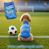 Maglia Napoli "Orgoglioso del mio Vulcano" per Cani – Forza Napoli (5 Taglie) - Partenopet