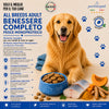 Sacco scorta 12kg crocchette Partenopet Adult All Breeds Pesce e Zucca, alimento naturale per cani dal manto bianco, pressato a freddo, monoproteico e prodotto in Italia.