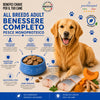 Sacco scorta 12kg crocchette Partenopet Adult All Breeds Pesce e Zucca, alimento naturale per cani dal manto bianco, pressato a freddo, monoproteico e prodotto in Italia.