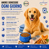 Sacco scorta 12kg crocchette Partenopet Adult All Breeds Pesce e Zucca, alimento naturale per cani dal manto bianco, pressato a freddo, monoproteico e prodotto in Italia.