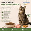 Sacco convenienza 10kg crocchette Partenopet Adult Cat al maiale, alimento naturale per gatti adulti pressato a freddo prodotto in Italia, senza conservanti né coloranti.