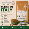 Sacco scorta 10kg crocchette Partenopet Adult Cat al pesce, alimento naturale per gatti adulti pressato a freddo prodotto in Italia, senza conservanti né coloranti, con Taurina e Curcuma.
