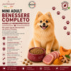 Partenopet Adult Mini Monoproteico Agnello e Zucca Crocchette per Cani 100% Naturali 12 kg - Partenopet