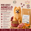 Partenopet Adult Mini Monoproteico Agnello e Zucca Crocchette per Cani 100% Naturali 2 kg - Partenopet
