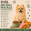Partenopet Adult Mini Monoproteico Maiale e Zucca Crocchette per Cani 100% Naturali 2 kg - Partenopet