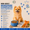 Partenopet Adult Mini Monoproteico Pesce e Zucca Crocchette per Cani 100% Naturali 12 kg - Partenopet