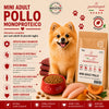 Confezione da 12 kg di crocchette per cani piccoli Partenopet Adult Mini al Pollo e Zucca
