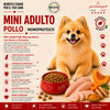 Crocchette Partenopet Adult Mini Pollo e Zucca 2 kg pressate a freddo per cani di piccola taglia