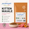 Partenopet Cat Kitten Maiale Crocchette per Gatti Cuccioli pressate a freddo 1,5 kg - Partenopet