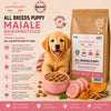 Sacco da 2kg di crocchette Partenopet Puppy al Maiale per cuccioli, alimento monoproteico naturale pressato a freddo prodotto in Italia, con condroprotettori per le articolazioni.