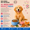 Sacco scorta 12kg crocchette Partenopet Puppy Maiale e Pesce per cuccioli, alimento naturale pressato a freddo prodotto in Italia, con glucosamina e condroitina per lo sviluppo delle articolazioni.
