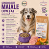 Sacco da 2kg di crocchette Partenopet Senior Light al Maiale, alimento per cani anziani pressato a freddo, naturale e monoproteico, con zucca e curcuma.