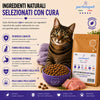 Sacco da 1,5kg di crocchette Partenopet Sterilised Cat Light al maiale per gatti sterilizzati, alimento naturale pressato a freddo prodotto in Italia, senza conservanti né coloranti.